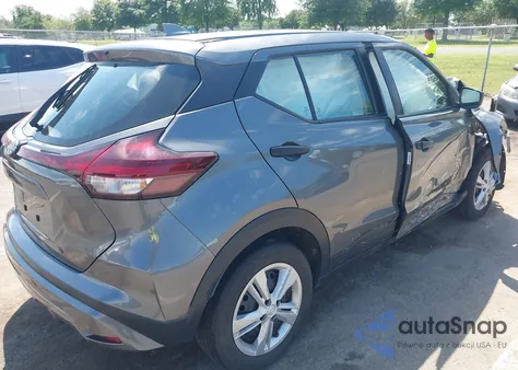 2022 Nissan Kicks S Xtronic Cvt from USA, damaged, VIN 3N1CP5BV8NL518577